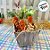 Cesta Decorativa de Aguapé Quadrada  - 13cm - 1 unidade - Cromus - Rizzo - Imagem 1