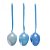 Ovo de Páscoa Decorativo Saquinho Voal 3 tons de Azul Perolado - 4cm - 9 unidades - Cromus Páscoa - Rizzo Embalagens - Imagem 2