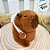 Chaveiro de Pelúcia - Capivara com Mochila Rosa - 13cm - 1 unidade - Rizzo - Imagem 1