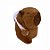 Chaveiro de Pelúcia - Capivara com Mochila Rosa - 13cm - 1 unidade - Rizzo - Imagem 6