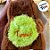 Chaveiro de Pelúcia - Capivara Marrom de Boné Segurando bola de Tennis - 13cm - 1 unidade - Rizzo - Imagem 2