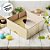 Caixa para Meio Ovo 50g - 10x10x4cm - Kraft - 5 unidades - ASSK - Rizzo - Imagem 1