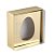 Caixa Ovo de Colher - Meio Ovo de 500g - 20,5cm x 17cm x 8,5cm - Ouro - 5 unidades - Assk - Rizzo - Imagem 2