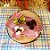 Bandeja Decorativa de Páscoa - Coelho Rosa bebê - 24cm - 1 unidade - Só Boleiras - Rizzo - Imagem 2