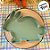 Bandeja Decorativa de Páscoa - Coelho Verde Menta - 24cm - 1 unidade - Só Boleiras - Rizzo - Imagem 3