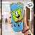 Copo Viagem Térmico Com Tampa - Bob Esponja - 500ml - 1 unidade - Rizzo - Imagem 4