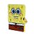 Caderno Diário Com Cadeado De Pelúcia -  Bob Esponja - 21X15cm - 1 unidade - Rizzo - Imagem 1