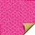 Folha para Ovos de Páscoa Double Face Astral Pink 69x89cm - 05 unidades - Cromus Páscoa - Rizzo Embalagens - Imagem 1