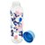 Garrafa Squeeze Pet Italiana - Stitch - Transparente Tampa Azul - 1L  26cm - 1 unidade - Rizzo - Imagem 7