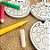 Kit para Colorir de Páscoa - 11,5cm - 3 Coelhos e 6 Canetinhas - Rizzo - Imagem 2