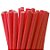 Canudo de Papel Liso Vermelho - 20 unidades - ArtLille - Rizzo Festas - Imagem 1