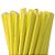 Canudo de Papel Liso Amarelo - 20 unidades - ArtLille - Rizzo Festas - Imagem 1
