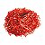 Palha de Seda Decorativa Vermelho - 01 pacote 50g - Cromus Páscoa - Rizzo Embalagens - Imagem 1