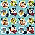 Folha para Ovos de Páscoa Mickey Friendship Azul 69x89cm - 05 unidades - Cromus Páscoa - Rizzo Embalagens - Imagem 1