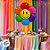 Balão de Festa Microfoil 75cm - Margarida Colorida - 1 unidade - Rizzo - Imagem 2