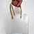 Sacola Transparente Fosca PVC com Alça Kraft - 30x20x12cm  - 10 unidades - Rizzo - Imagem 3