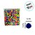 Pompom Multicolor Neon - 10mm - 1000 unidades - Rizzo - Imagem 4