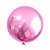 Balão de Festa Microfoil 9'' 22cm - Redondo Rosa - 1 unidade - Rizzo - Imagem 1