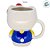 Caneca de Cerâmica 3D Hello Kitty - 650ml - 1 unidade - Rizzo - Imagem 6