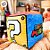 Almofada Mario Bross Formato de Cubo - 30x30cm - 1 unidade - Rizzo - Imagem 1