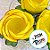 Forminha para Doces Finos - Rainha Cor Amarelo Queimado - 30 unidades - Decora Doces - Rizzo - Imagem 2