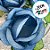 Forminha para Doces Finos - Rainha Cor Azul Antigo Clarissimo - 30 unidades - Decora Doces - Rizzo - Imagem 2