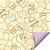 Folha para Ovos de Páscoa Double Face Surpreendente Amarelo 69x89cm - 05 unidades - Cromus Páscoa - Rizzo Embalagens - Imagem 1