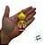 Chaveiro Sonic Amarelo - 7cm - 1 unidade - Rizzo - Imagem 3