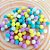 Pompom Multicolor Candy - 10mm - 100 unidades - Rizzo - Imagem 1