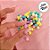 Pompom Multicolor Candy - 10mm - 100 unidades - Rizzo - Imagem 2