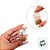 Potinho de Vidro com Tampa de Rolha - 4x3cm - 15ml - 1 unidade - Rizzo - Imagem 2
