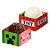 Porta Forminha - Miniecraft - 4x4x3cm - 40 unidades - FestColor - Rizzo - Imagem 4