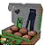Caixa 6 Doces Retangular - Minecraft - 13,5x8,5x3,5cm - 6 unidades - FestColor - Rizzo - Imagem 2