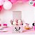 Caixa 4 Doces Quadrada - Minnie Mouse - 6x7,5x7,5cm - 10 unidades - Regina - Rizzo - Imagem 1