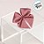 Lacinho de Fita de Cetim Rosa Velho 22mm - 5cm - Cor 1143 - 12 unidades - Progresso - Rizzo - Imagem 1