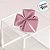 Lacinho de Fita de Cetim Rosa Escuro 22mm - 5cm - Cor 240 - 12 unidades - Progresso - Rizzo - Imagem 1
