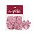 Lacinho de Fita de Cetim Rosa Escuro 22mm - 5cm - Cor 240 - 12 unidades - Progresso - Rizzo - Imagem 2