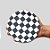 Prato de Papel Redondo Biodegradável Xadrez - Preto - Festa Junina - 18cm - 10 unidades - Rizzo - Imagem 4