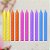 Vela Palito Espiral Colorida Neon - 8cm - 10 unidades - Silver Festas - Rizzo - Imagem 1
