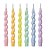 Vela Palito Espiral Metalizada Colorida Candy - 8cm - 6 unidades - Silver Festas - Rizzo - Imagem 4