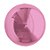 Balão de Festa Metalizado 24'' 60cm - Esphera Pink  Redondo - 1 unidade - Cromus - Rizzo - Imagem 1