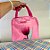 Bolsa Térmica Rosa - Mãe como é Grande o Meu Amor por Você - 22x12x18,5cm - 1 unidade - Rizzo - Imagem 2