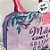 Bolsa Térmica Lilás - Mãe como é Grande o Meu Amor Por Você - 22x12x18,5cm - 1 unidade - Rizzo - Imagem 2