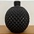Frasco para Perfumaria de Vidro Redondo - Madri Preto Fosco - 330ml - 1 unidade - Rizzo - Imagem 1