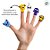 Bonecos Dedoche Bolofofos de Vinil - 5cm - 5 unidades - Rizzo - Imagem 2