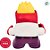 Boneco Raiva Divertidamente Articulado de Vinil - 16cm - 1 unidade - Disney Original - Rizzo - Imagem 4