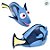 Boneca Dory Articulada de Vinil - 20cm  - 1 unidade - Disney Original - Rizzo - Imagem 2