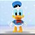 Boneco Pato Donald Articulado de Vinil - 12cm - 1 unidade - Disney Original - Rizzo - Imagem 1