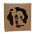Caixa com visor Vazado - Noivinhos Kraft - 7x7x3cm - 10 unidades - Assk - Rizzo - Imagem 5
