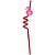 Canudo Espiral Rigido Colorido - Tropical - 27cm - 4 unidades - Rizzo - Imagem 5